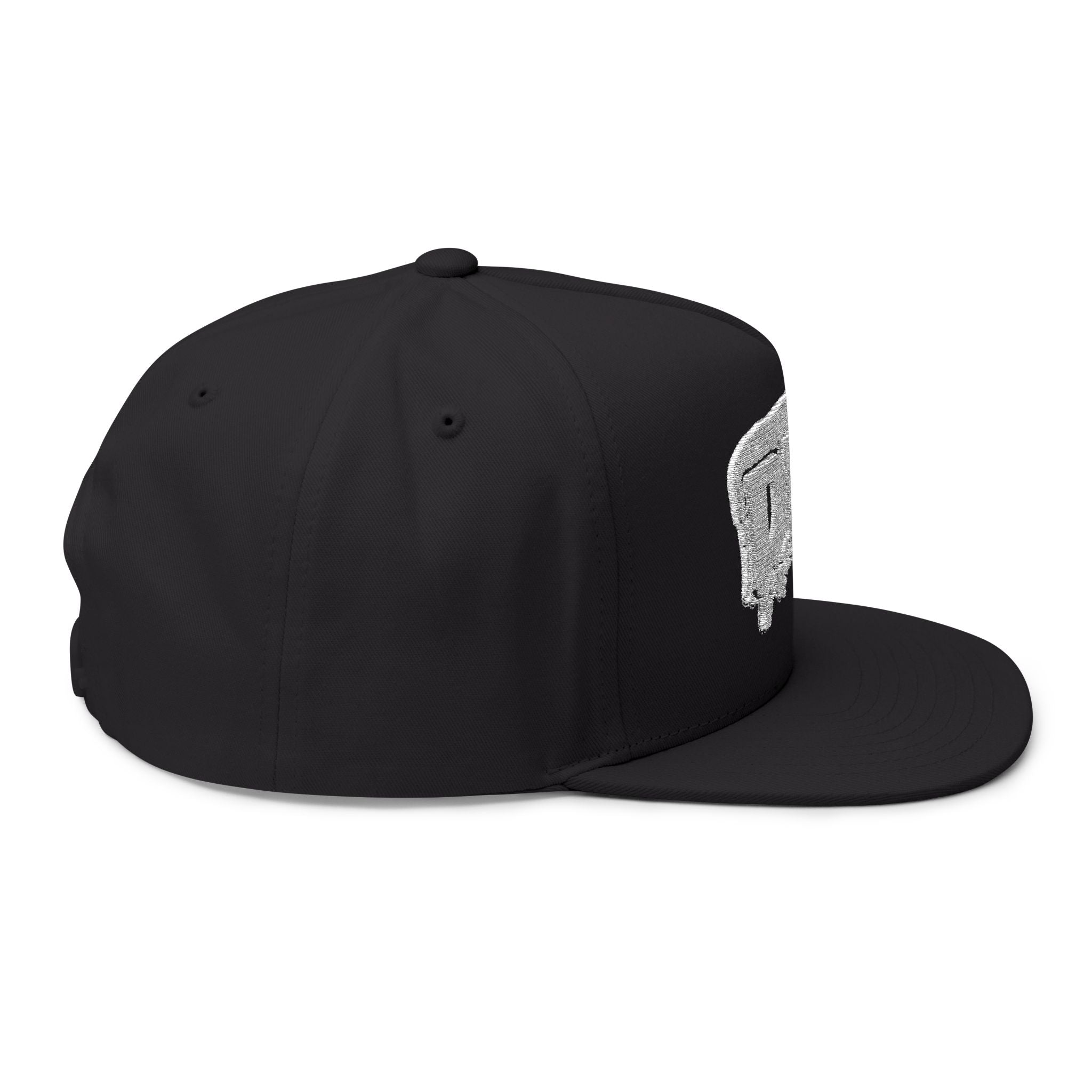 Embroidered 'DRIP' Flat Bill Cap — Streetwear Snapback Hat