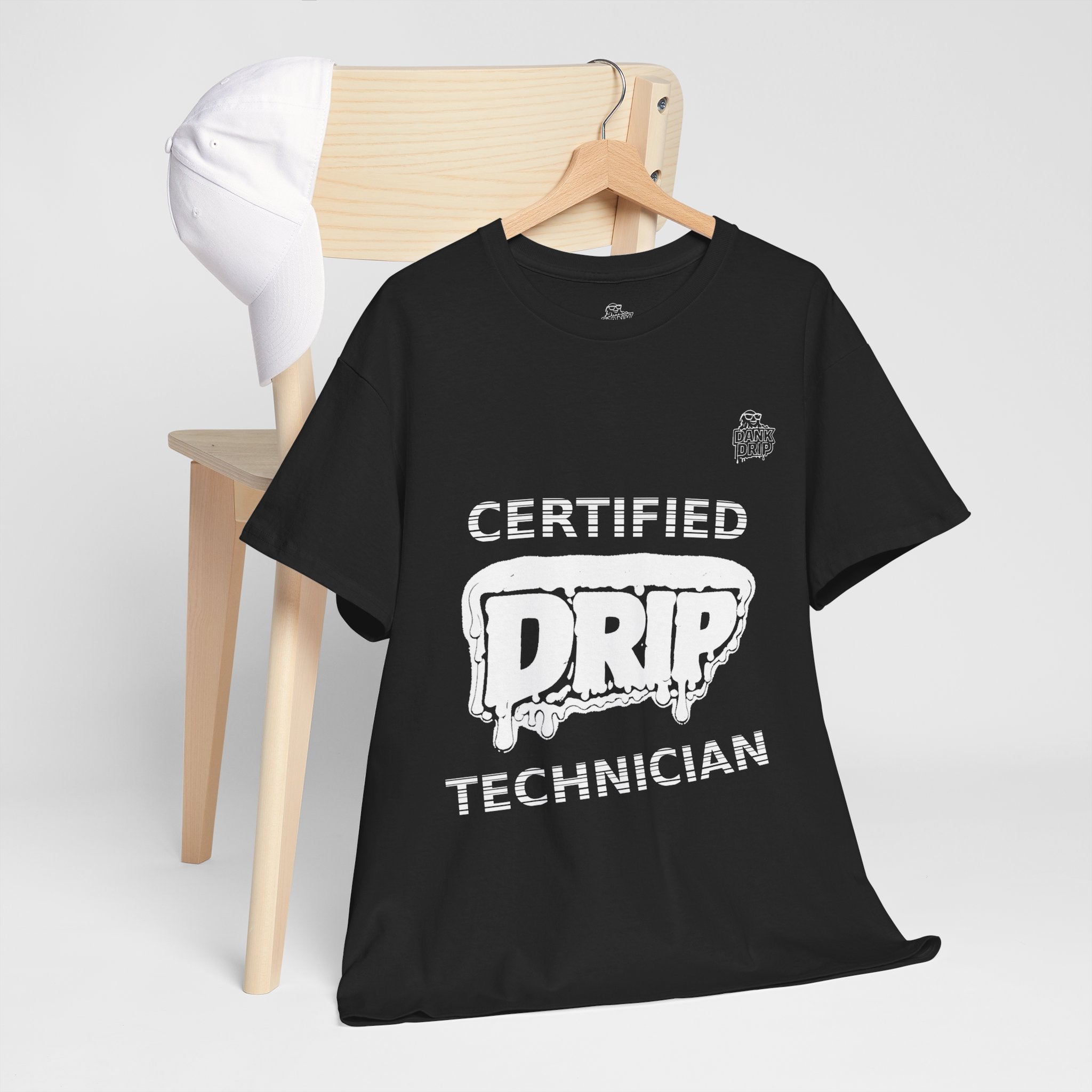 Certified Drip Technician T-Shirt – Graphic Streetwear Tee